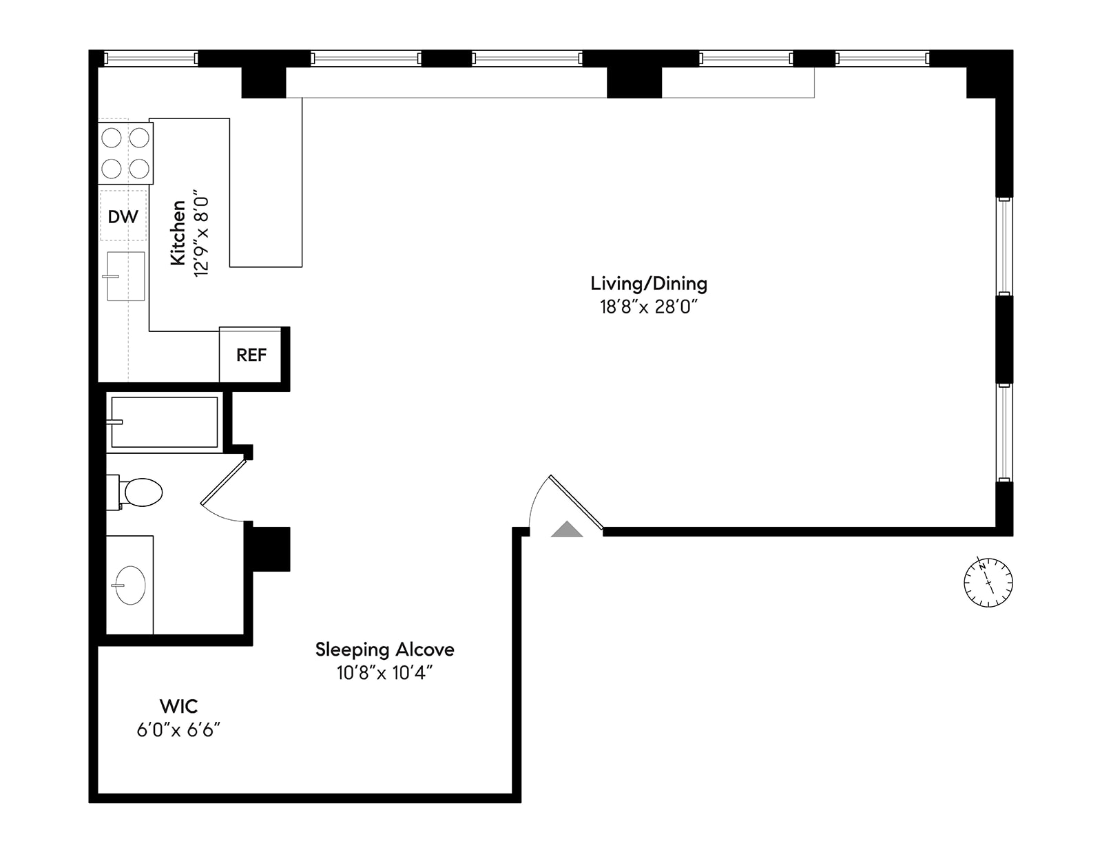 348 West 38th Street #9E, Hudson Yards, Manhattan, NY 10018 - Property photo 2 of 10