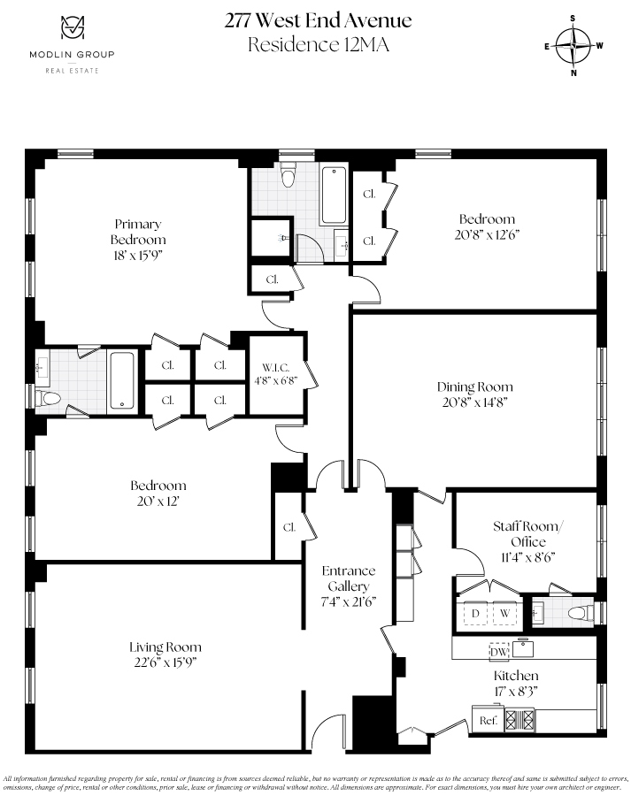 277 West End Avenue #12MA, Upper West Side, Manhattan, NY 10023 - Property photo 2 of 12
