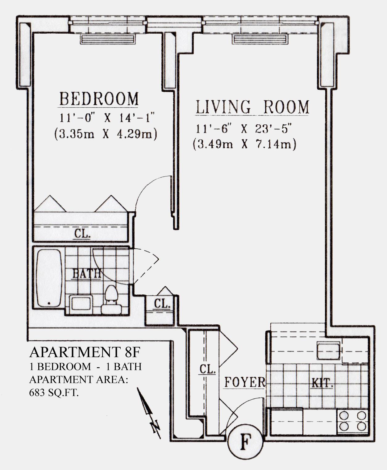 4-74 48th Avenue #8-F, Long Island City, Queens, NY 11109 - Property photo 2 of 11