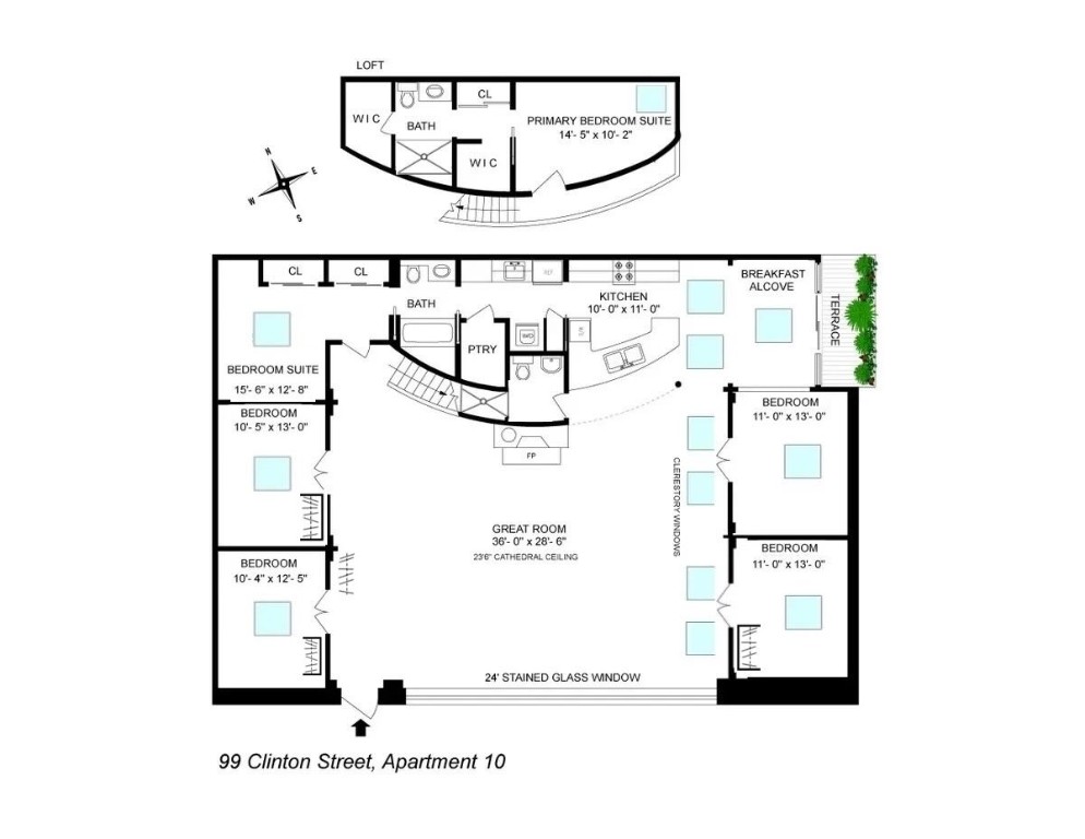 99 Clinton Street #10, Brooklyn Heights, Brooklyn, NY 11201 - Main property photo