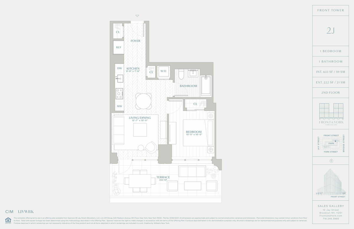180 Front Street #2J, DUMBO, Brooklyn, NY 11201 - Property photo 2 of 92
