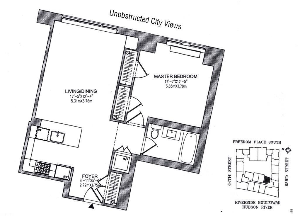 80 Riverside Boulevard #15-K, Lincoln Square, Manhattan, NY 10069 - Property photo 2 of 9