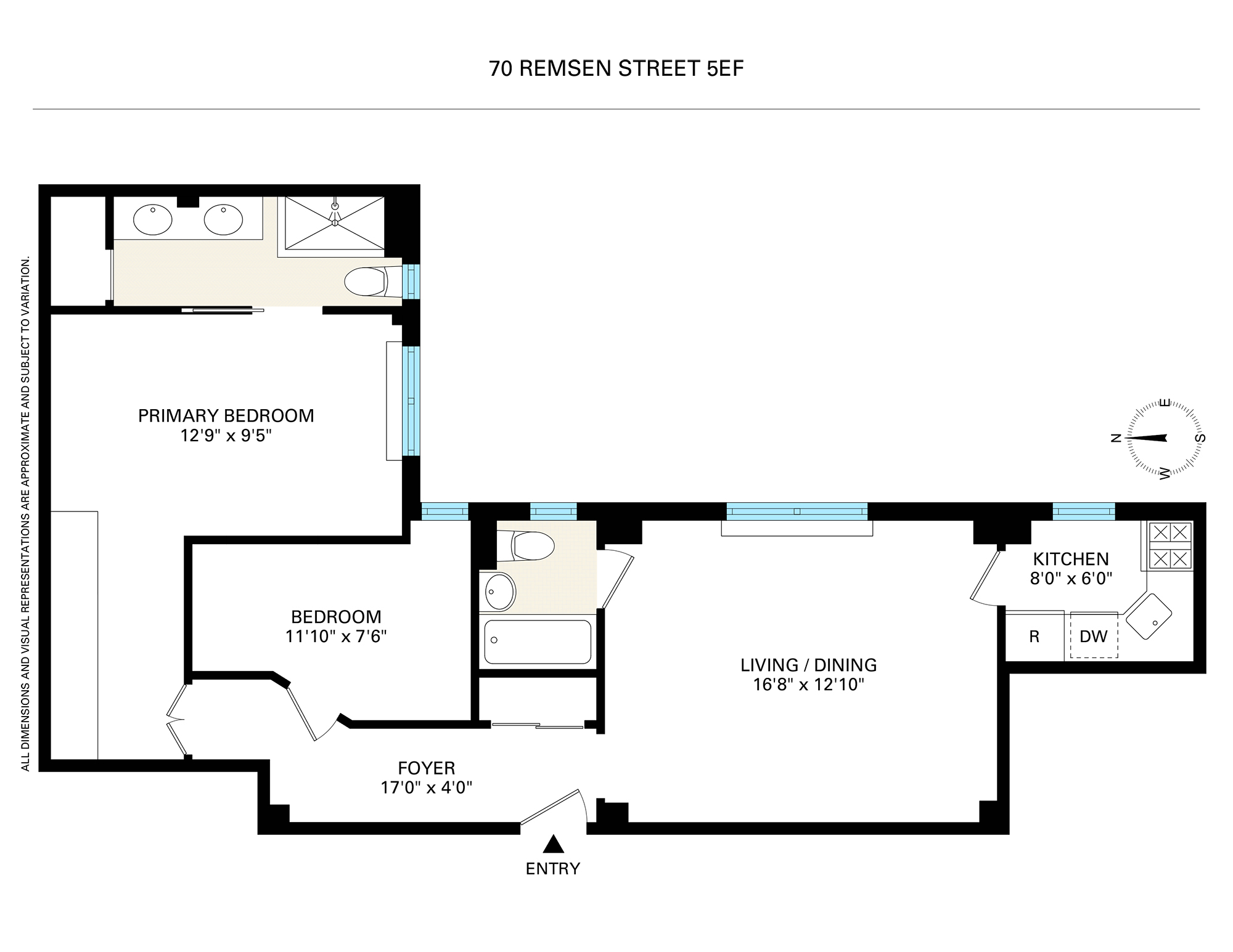70 Remsen Street #5EF, Brooklyn Heights, Brooklyn, NY 11201 - Property photo 2 of 9