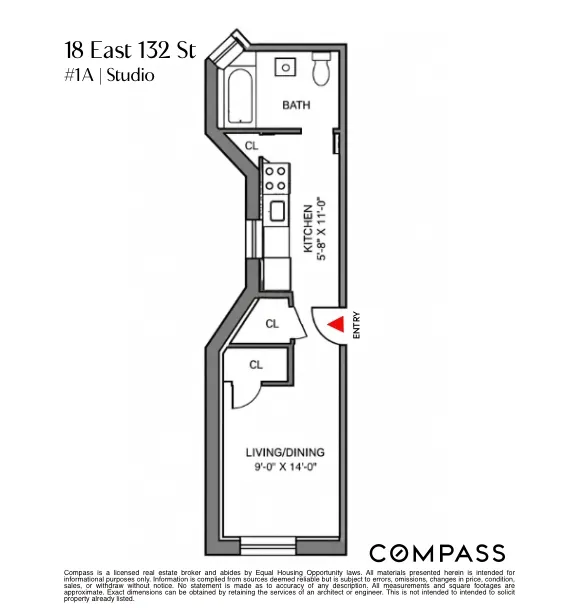 18 East 132nd Street #1A, New York, NY 10037