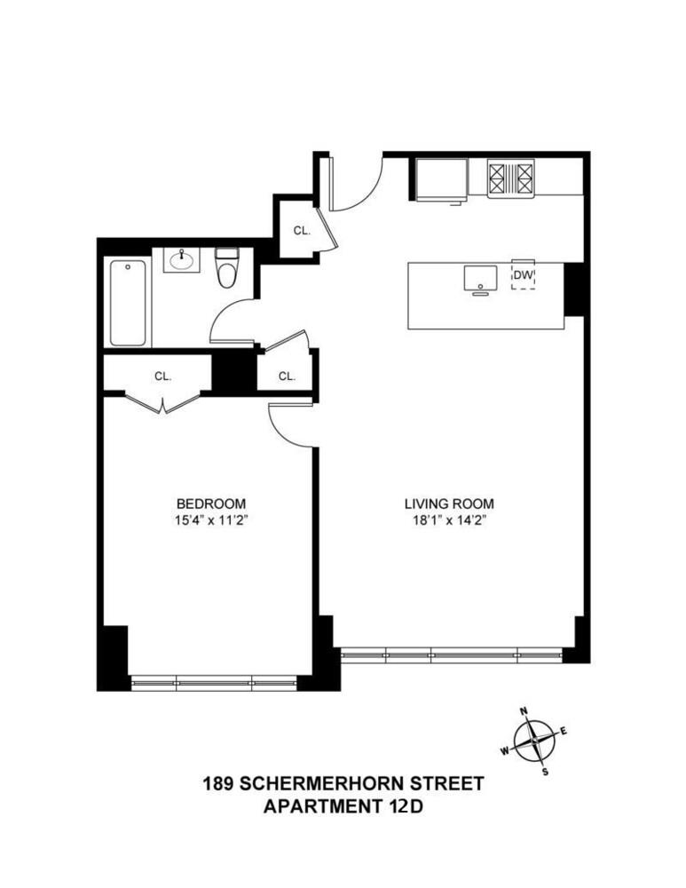 189 SCHERMERHORN Street #12D, Downtown Brooklyn, Brooklyn, NY 11201 - Property photo 2 of 10
