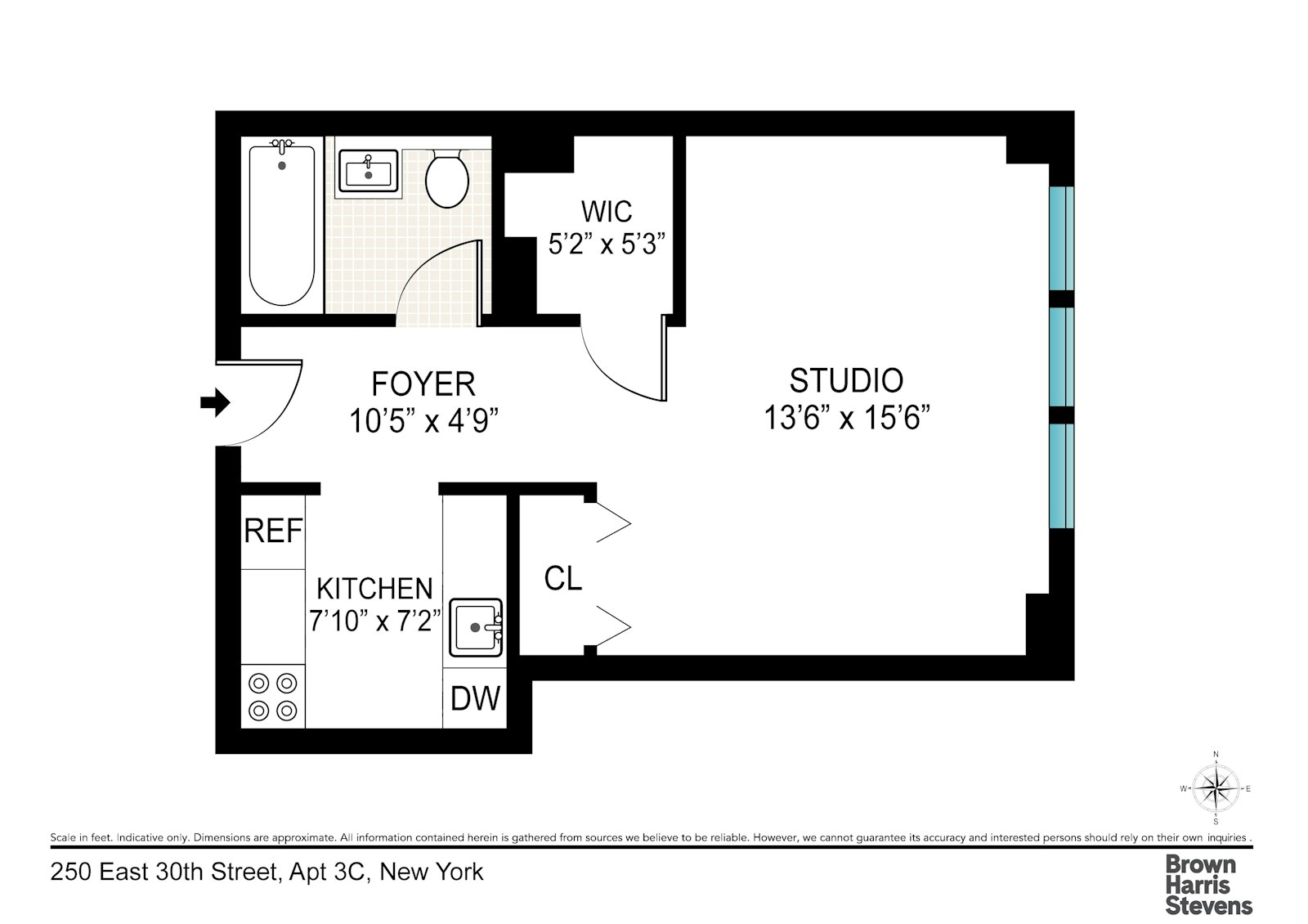 250 East 30th Street #3C, Kips Bay, Manhattan, NY 10016 - Property photo 4 of 15