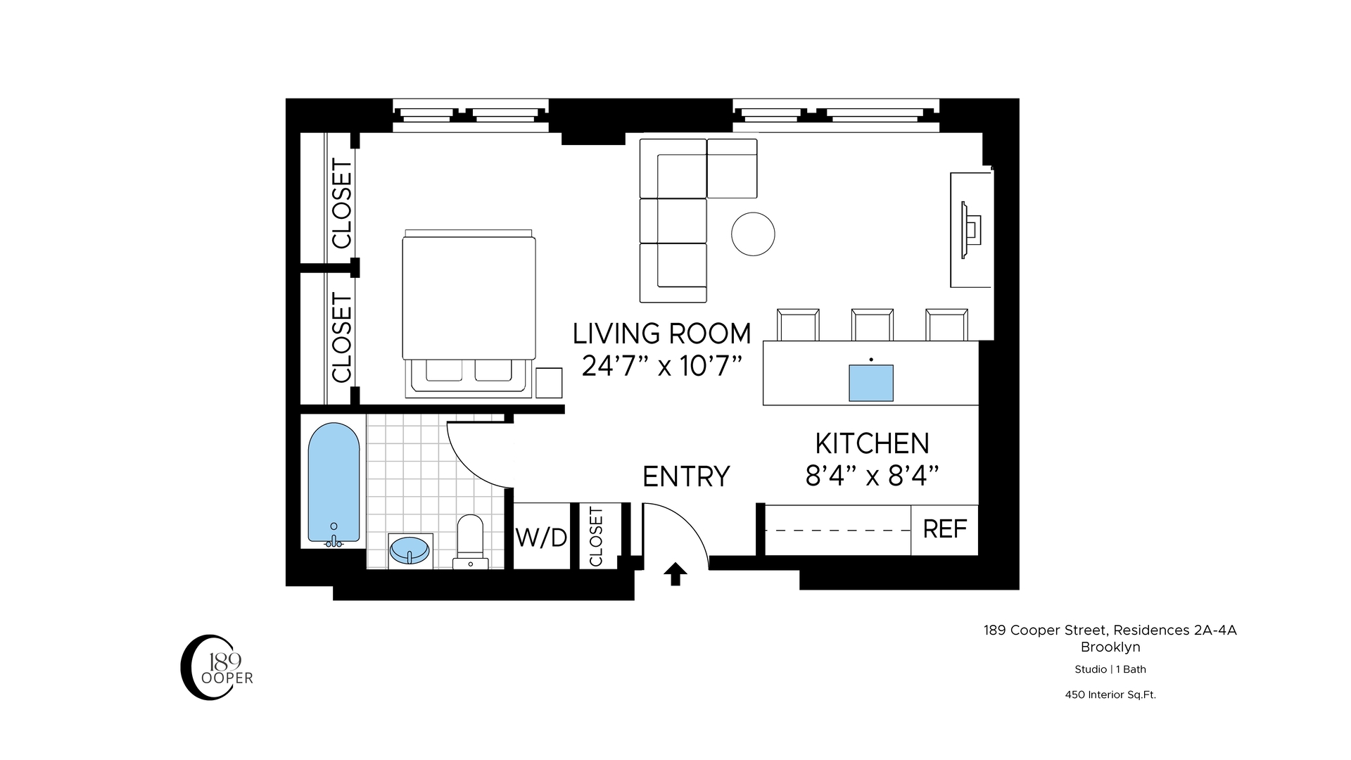 189 COOPER Street #2A, Bushwick, Brooklyn, NY 11207 - Property photo 2 of 9