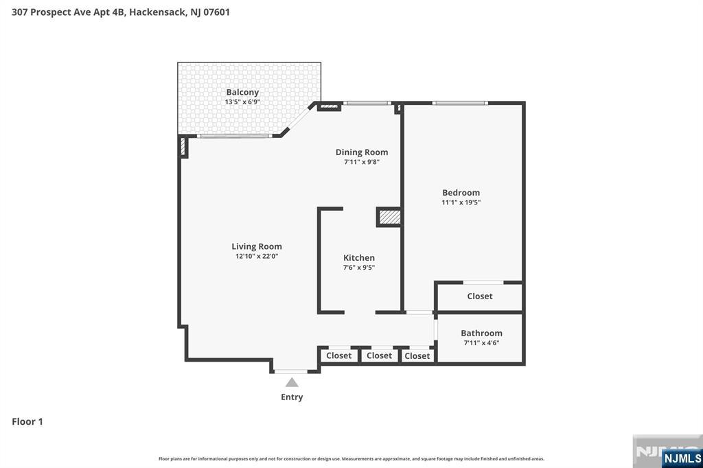 307 Prospect #4B, South Hackensack Township, Hackensack, NJ 07601 - Property photo 3 of 32