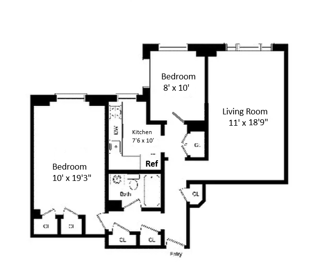 205 Clinton Avenue #9D, Clinton Hill, Brooklyn, NY 11205 - Property photo 2 of 9