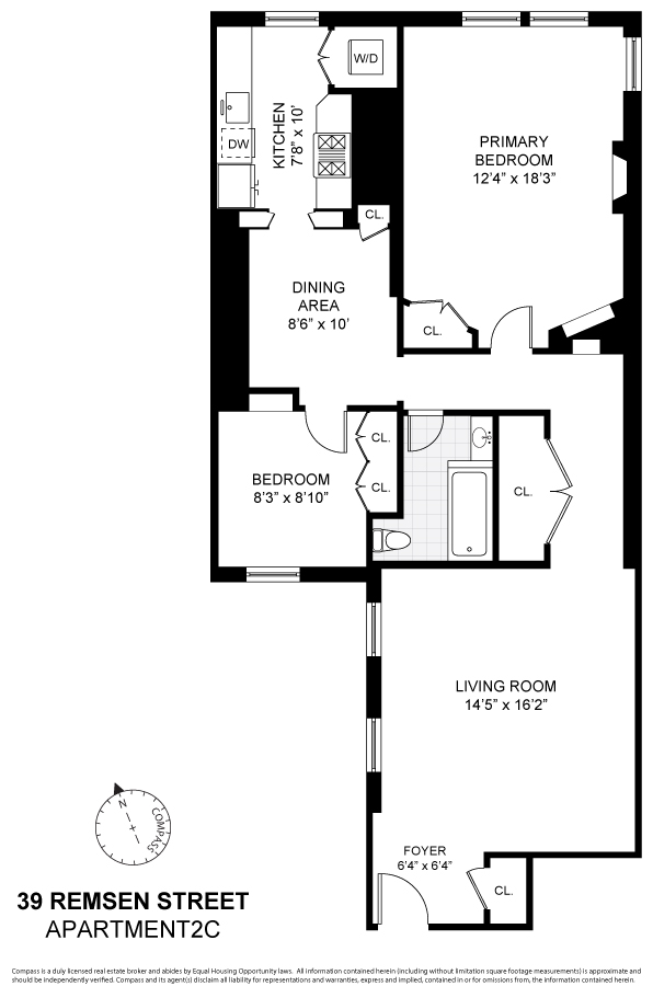 39 Remsen Street #2C, Brooklyn Heights, Brooklyn, NY 11201 - Property photo 2 of 11