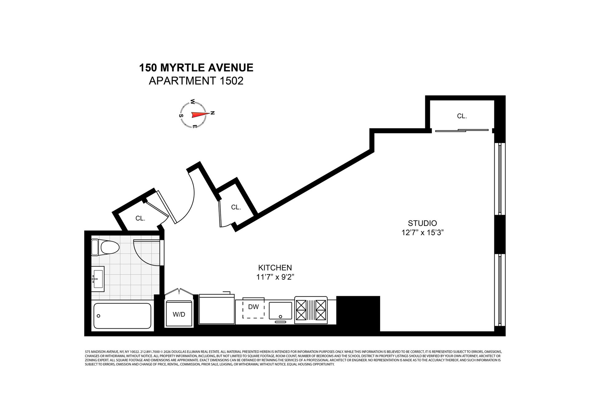 150 MYRTLE Avenue #1502, Downtown Brooklyn, Brooklyn, NY 11201 - Property photo 2 of 18