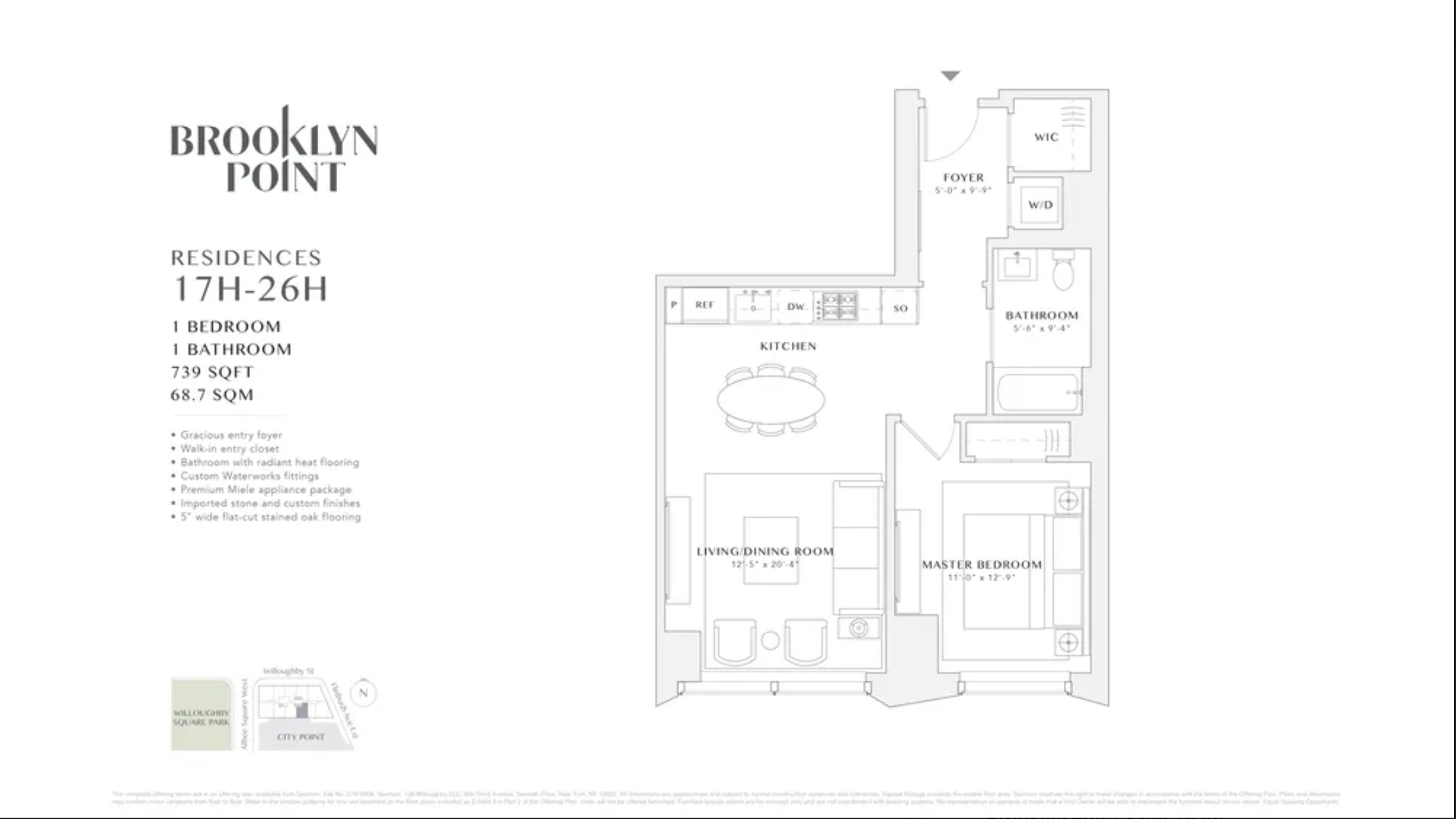 1 City Point #18H, Downtown Brooklyn, Brooklyn, NY 11201 - Property photo 2 of 14
