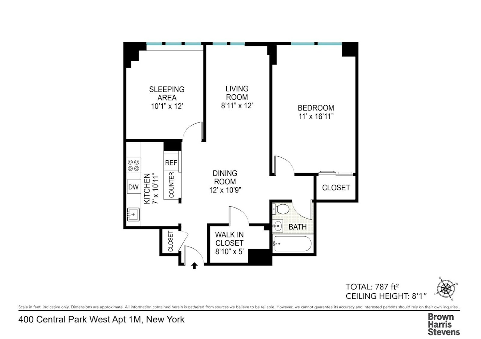 400 CENTRAL Park #1M, Upper West Side, Manhattan, NY 10025 - Property photo 2 of 15