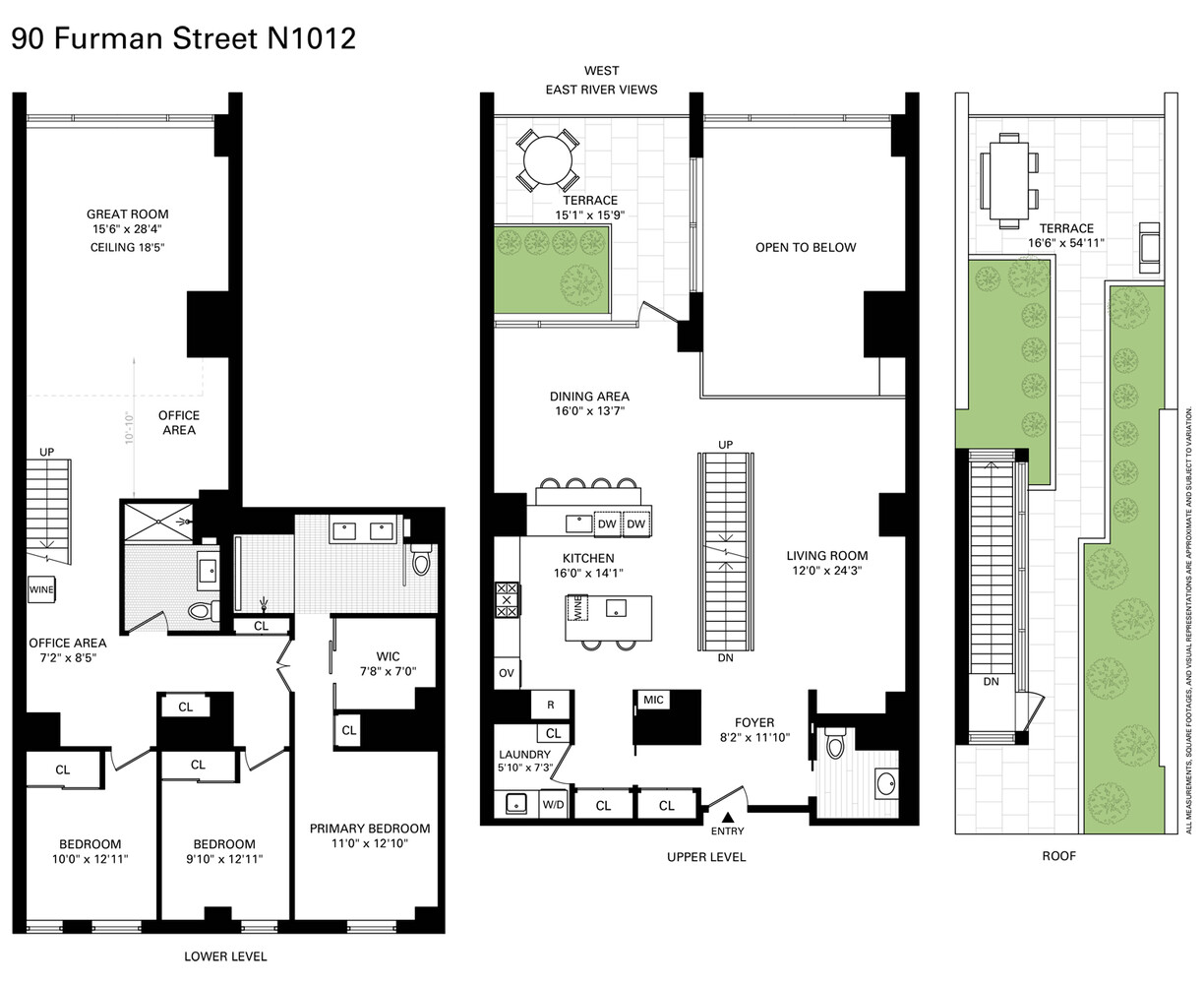 90 FURMAN Street #N1012, Brooklyn Heights, Brooklyn, NY 11201 - Property photo 2 of 21
