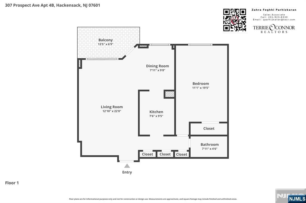 307 Prospect #4B, South Hackensack Township, Hackensack, NJ 07601 - Property photo 2 of 32