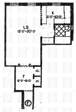 166 West 22nd Street #1F, Chelsea, Manhattan, NY 10011 - Property photo 2 of 6
