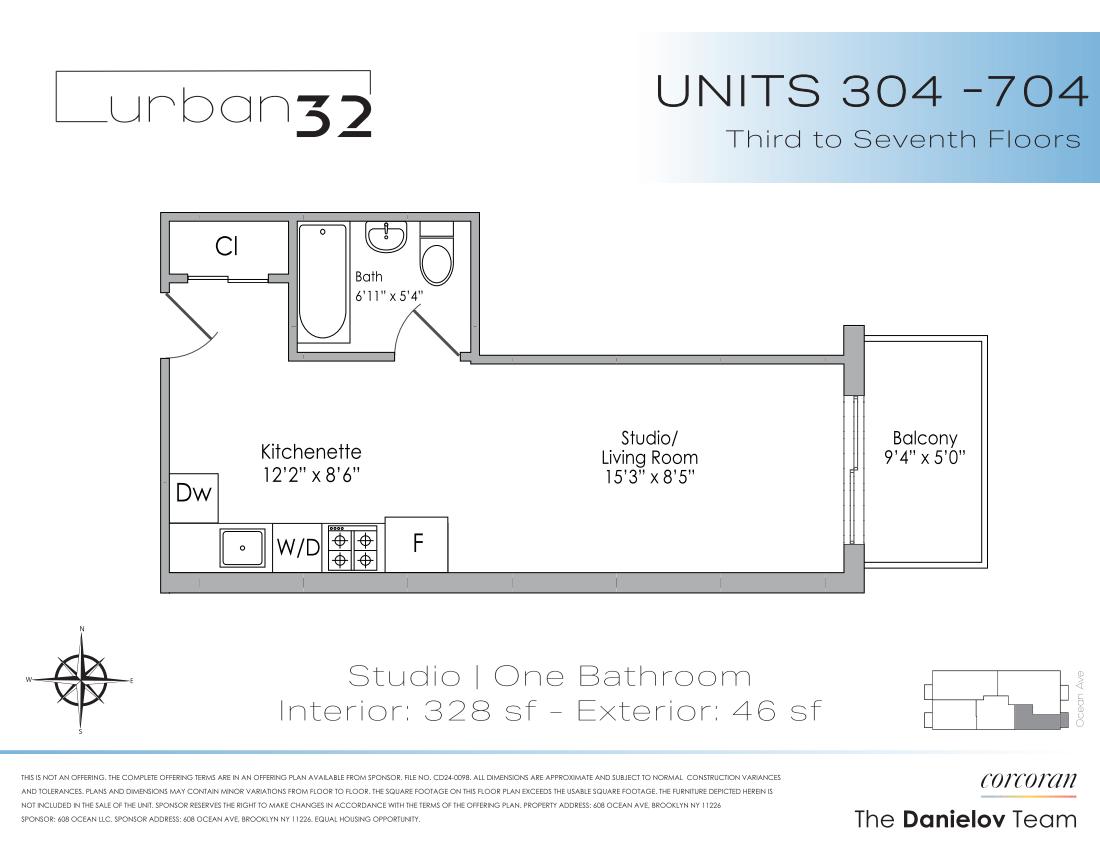 608 OCEAN Avenue #404, Prospect Park South, Brooklyn, NY 11226 - Property photo 2 of 8