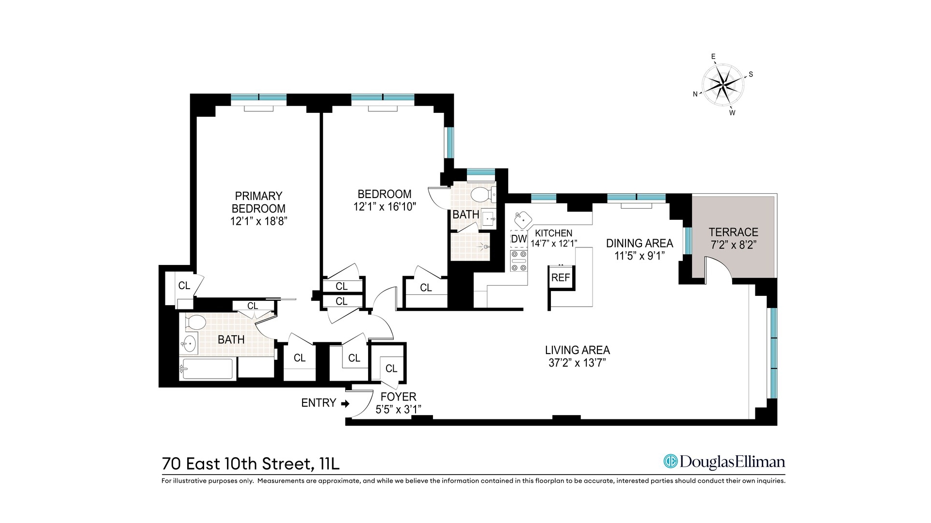 70 East 10th Street #11L, Greenwich Village, Manhattan, NY 10003 - Property photo 2 of 14