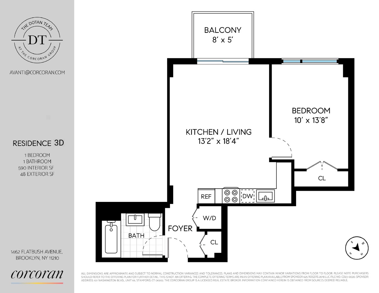 1462 FLATBUSH Avenue #3D, Flatbush, Brooklyn, NY 11210 - Property photo 2 of 5