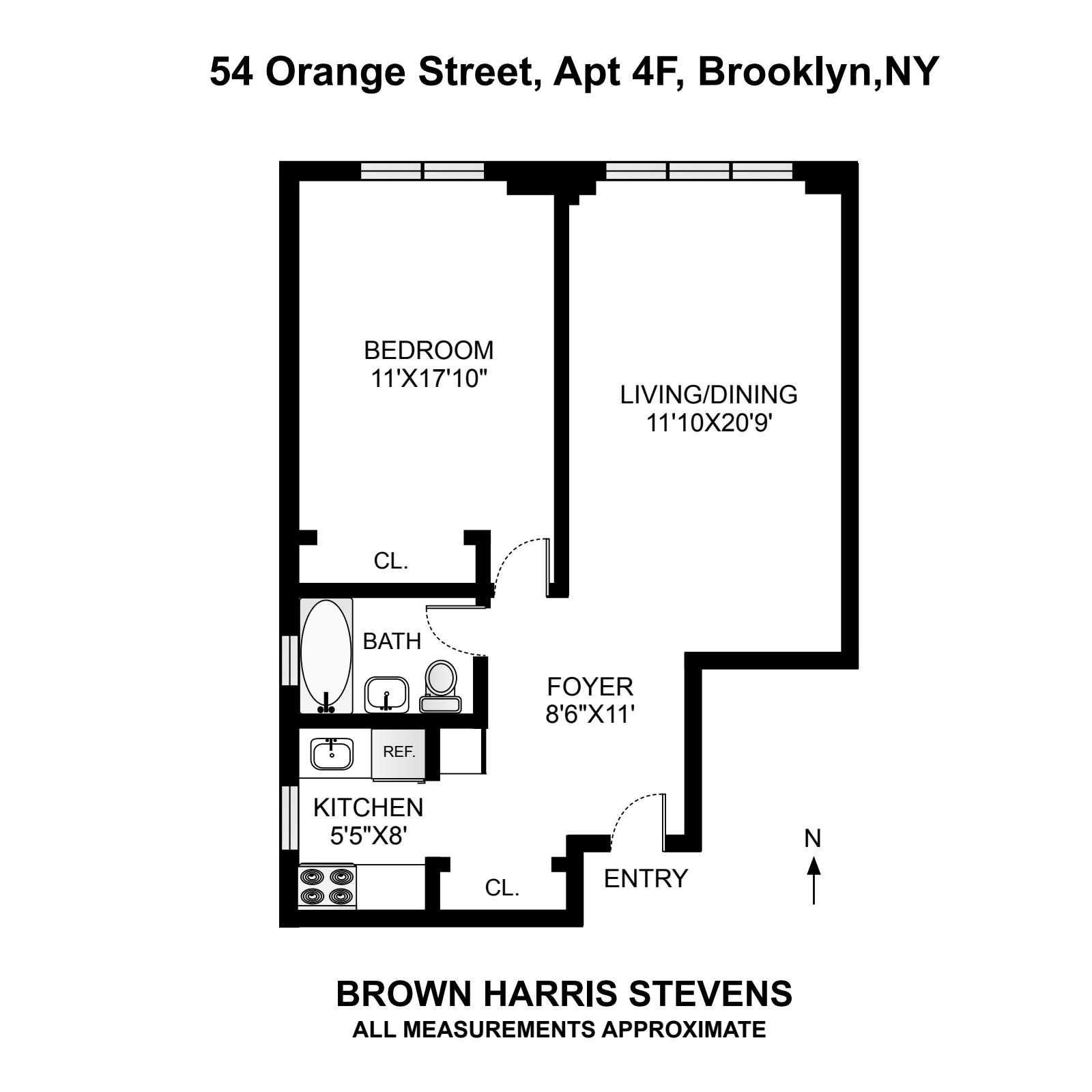 54 ORANGE Street #4F, Brooklyn Heights, Brooklyn, NY 11201 - Property photo 2 of 11