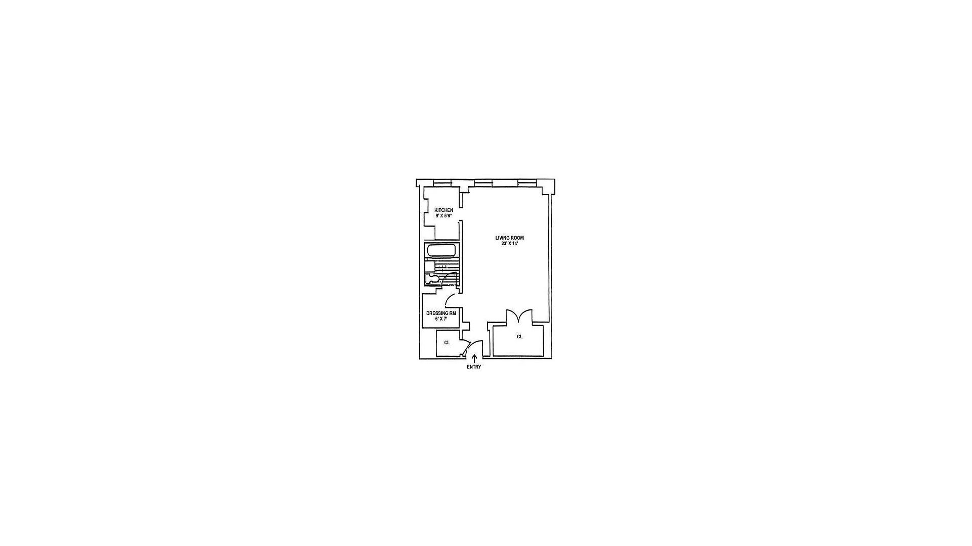 353 West 56th Street #3J, Hell's Kitchen, Manhattan, NY 10019 - Property photo 2 of 10