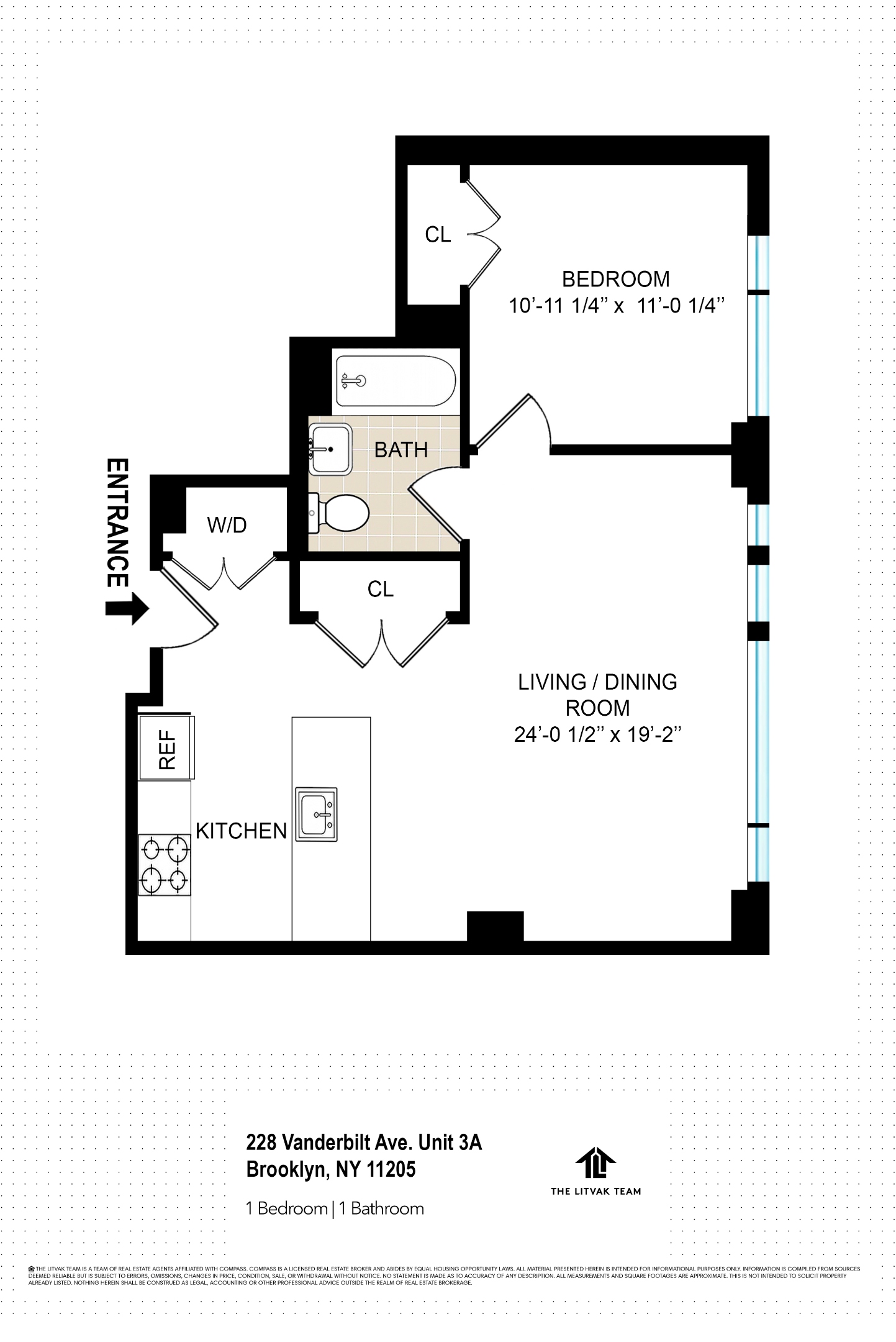 228 Vanderbilt Avenue #3A, Fort Greene, Brooklyn, NY 11205 - Property photo 2 of 10