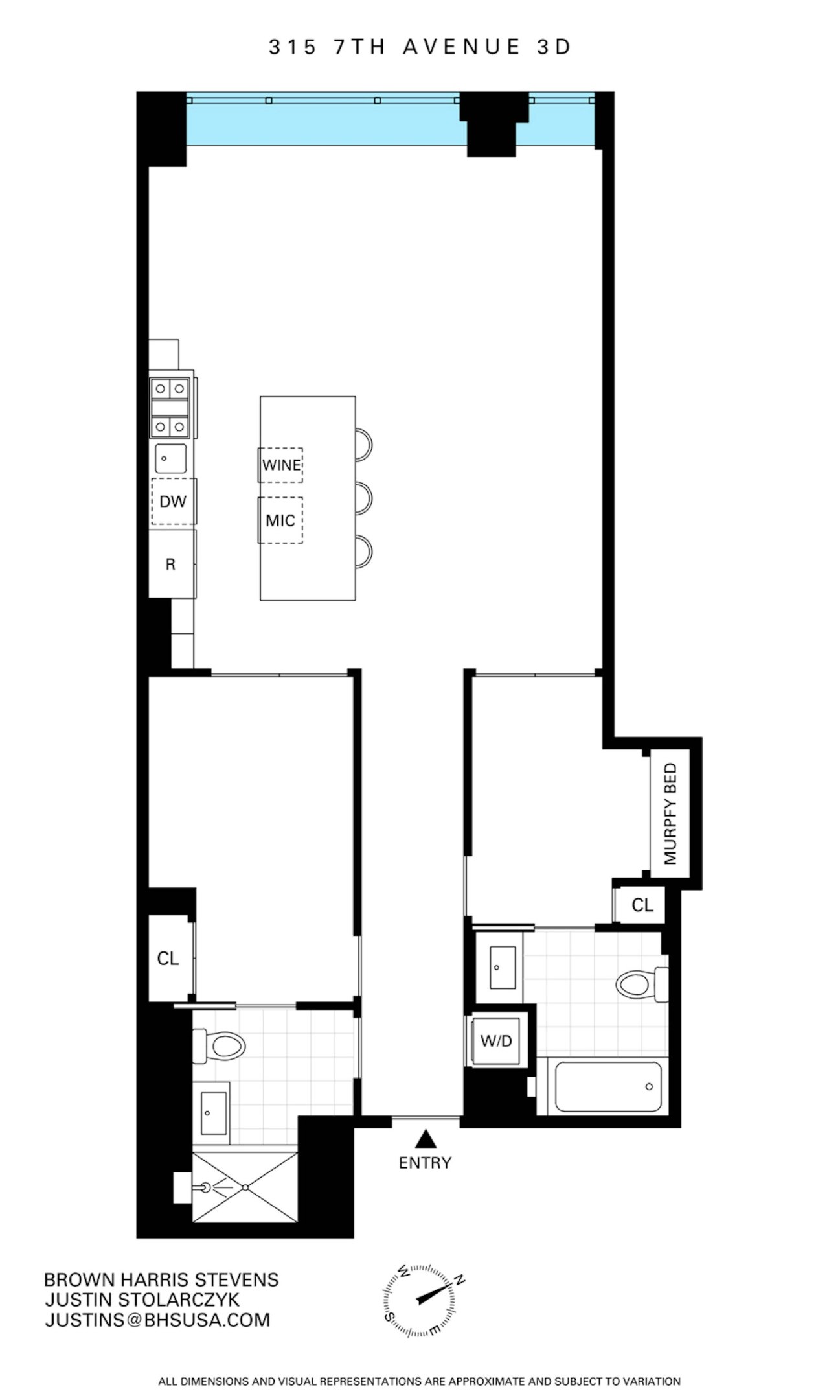 315 7th Avenue #3D, Chelsea, Manhattan, NY 10001 - Property photo 2 of 18