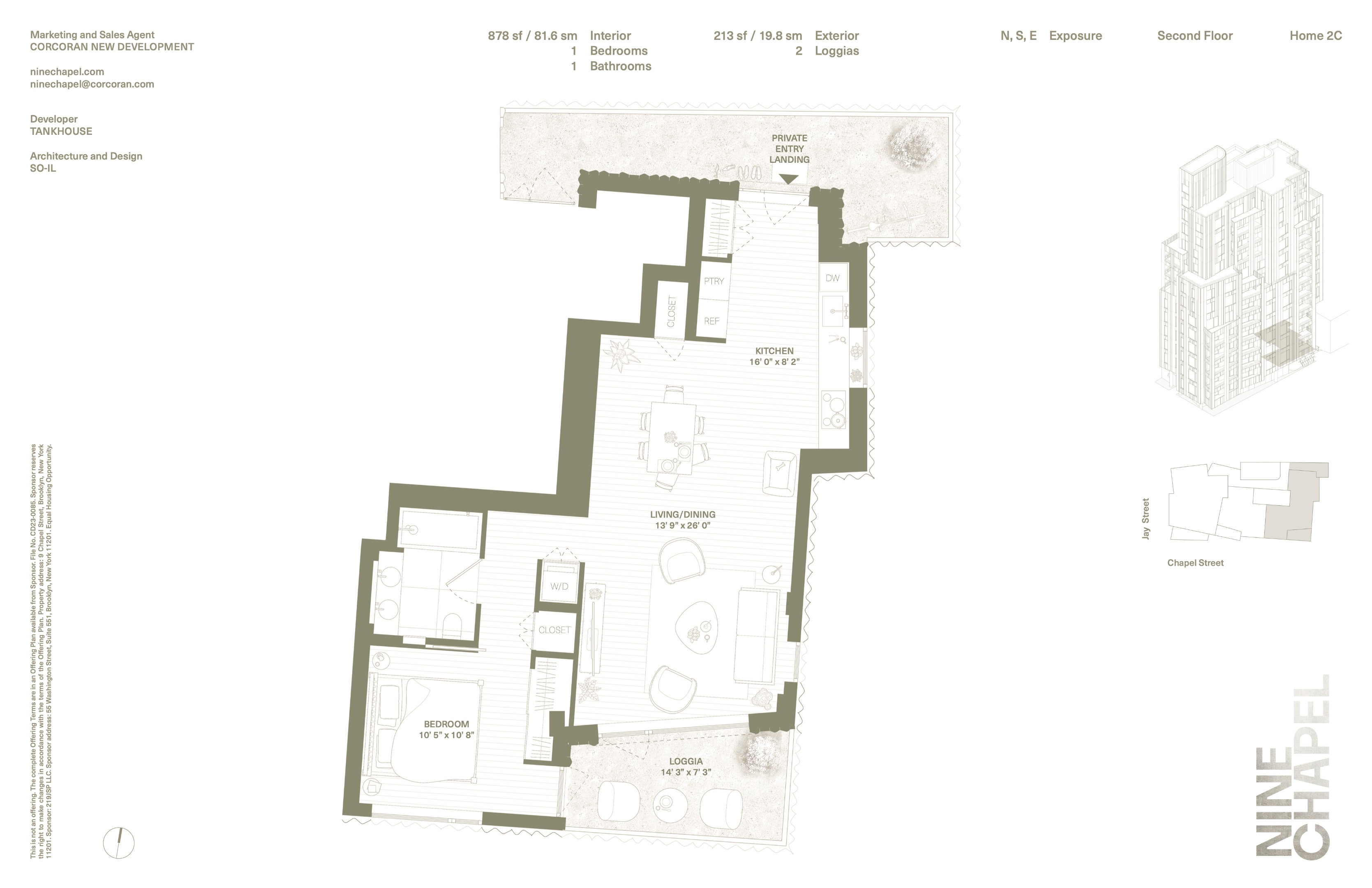 9 Chapel Street #2C, Downtown Brooklyn, Brooklyn, NY 11201 - Property photo 2 of 21