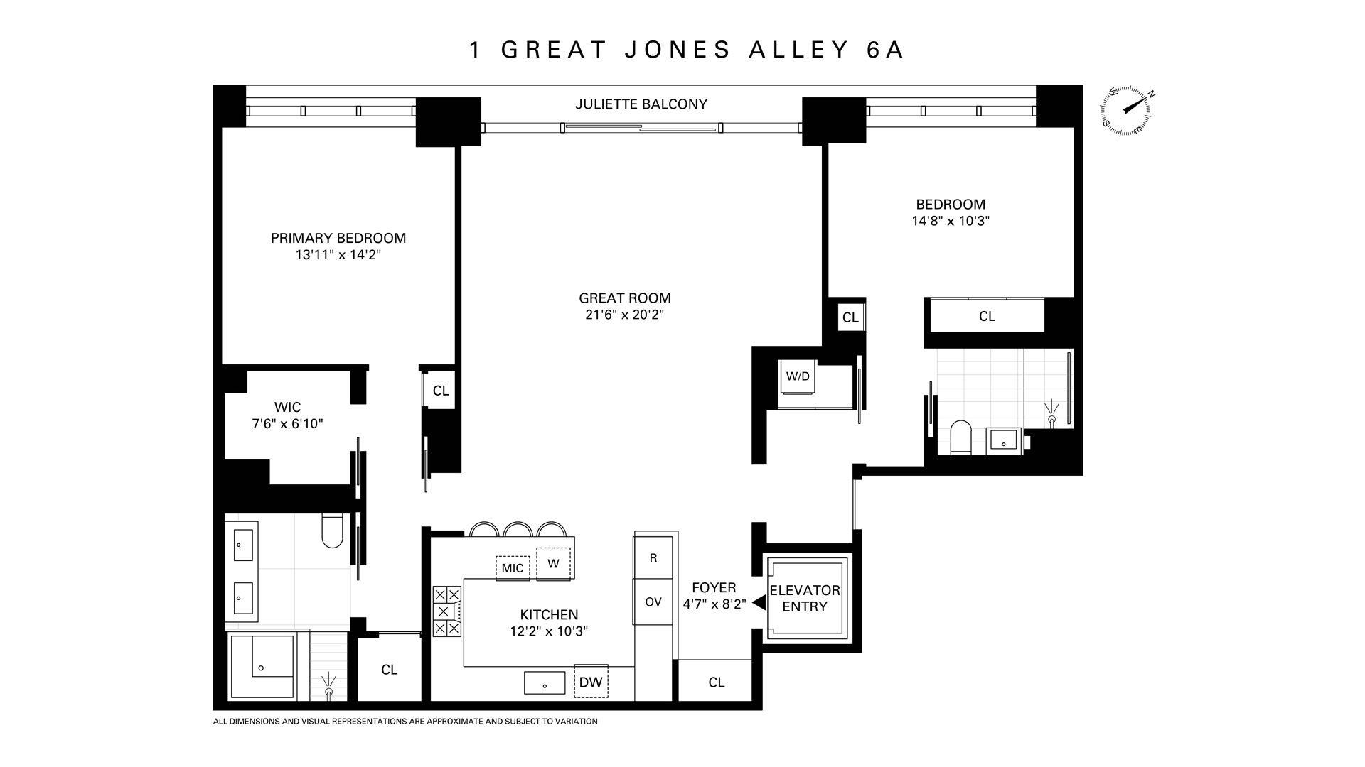 1 GREAT JONES Alley #6A, NoHo, Manhattan, NY 10012 - Property photo 2 of 9