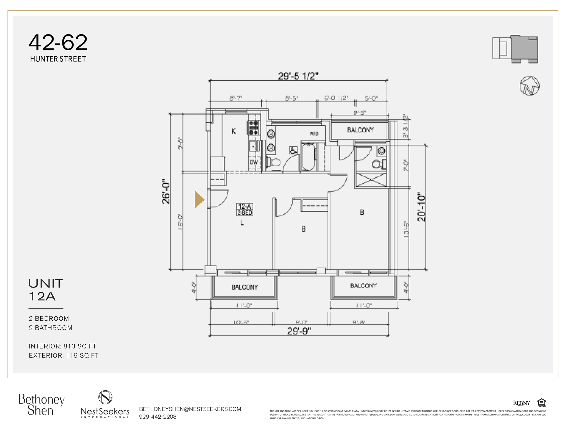 42-62 Hunter Street #PH-A, Long Island City, Queens, NY 11101 - Property photo 2 of 12