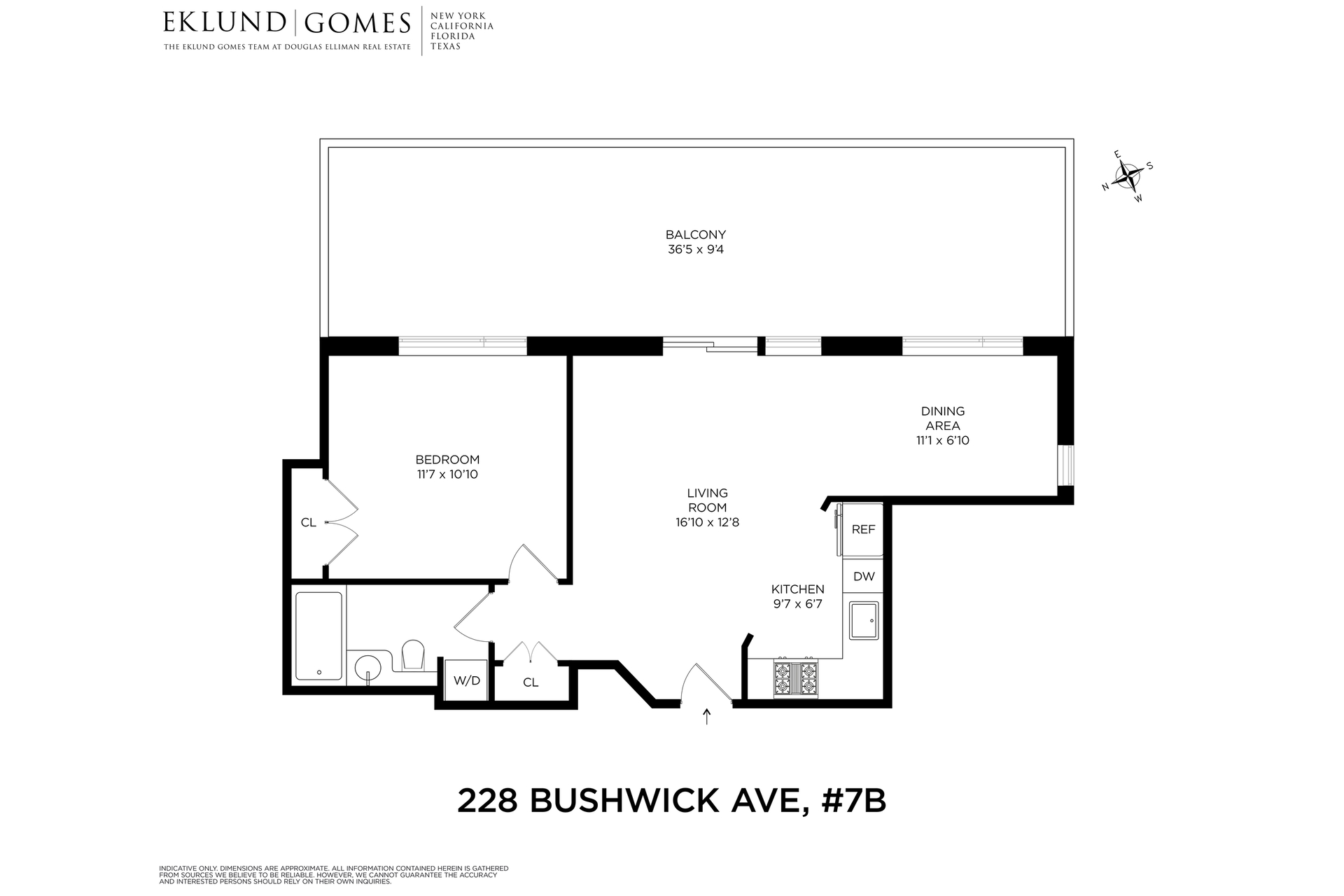 228 BUSHWICK Avenue #7B, Williamsburg, Brooklyn, NY 11206 - Property photo 2 of 7
