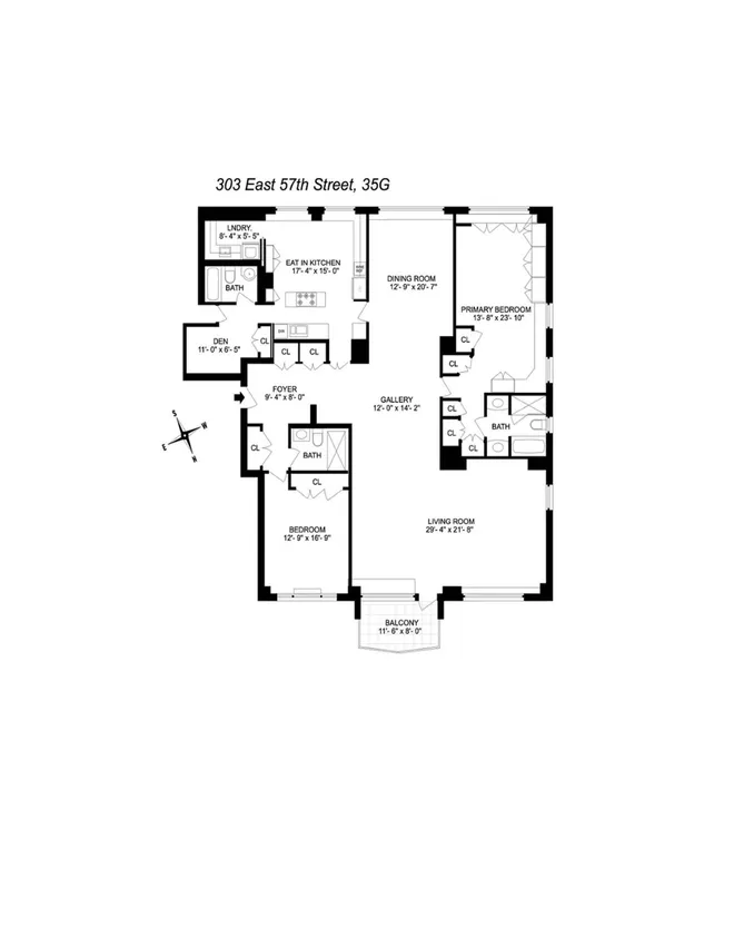 303 East 57th Street #35G, New York, NY 10022