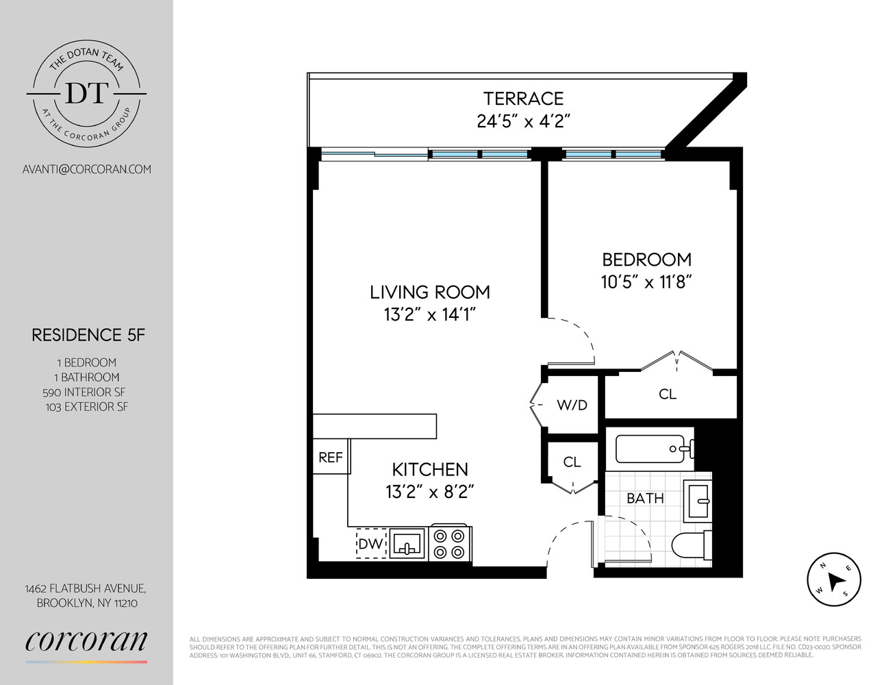 1462 FLATBUSH Avenue #2F, Flatbush, Brooklyn, NY 11210 - Property photo 2 of 7