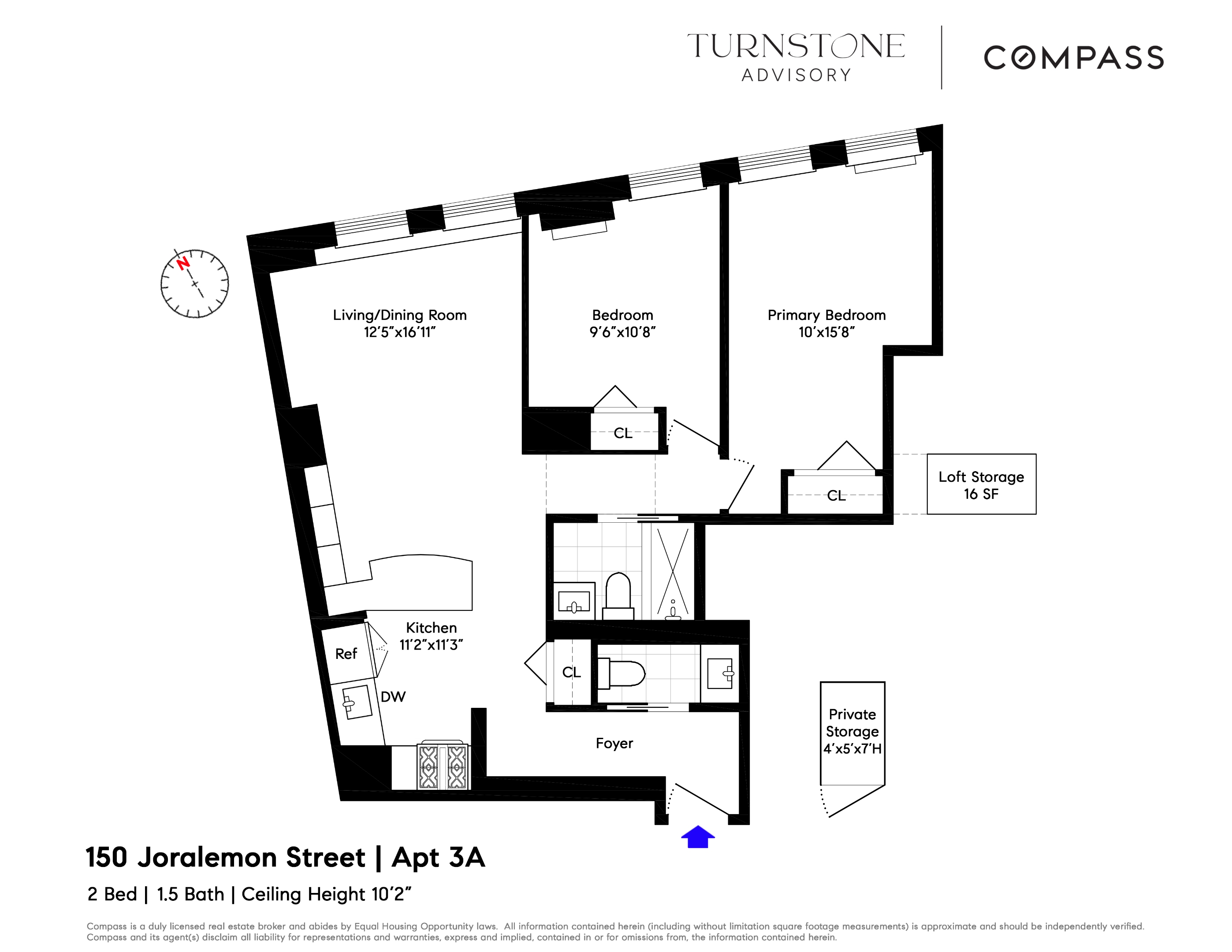 150 Joralemon Street #3A, Brooklyn Heights, Brooklyn, NY 11201 - Property photo 2 of 12
