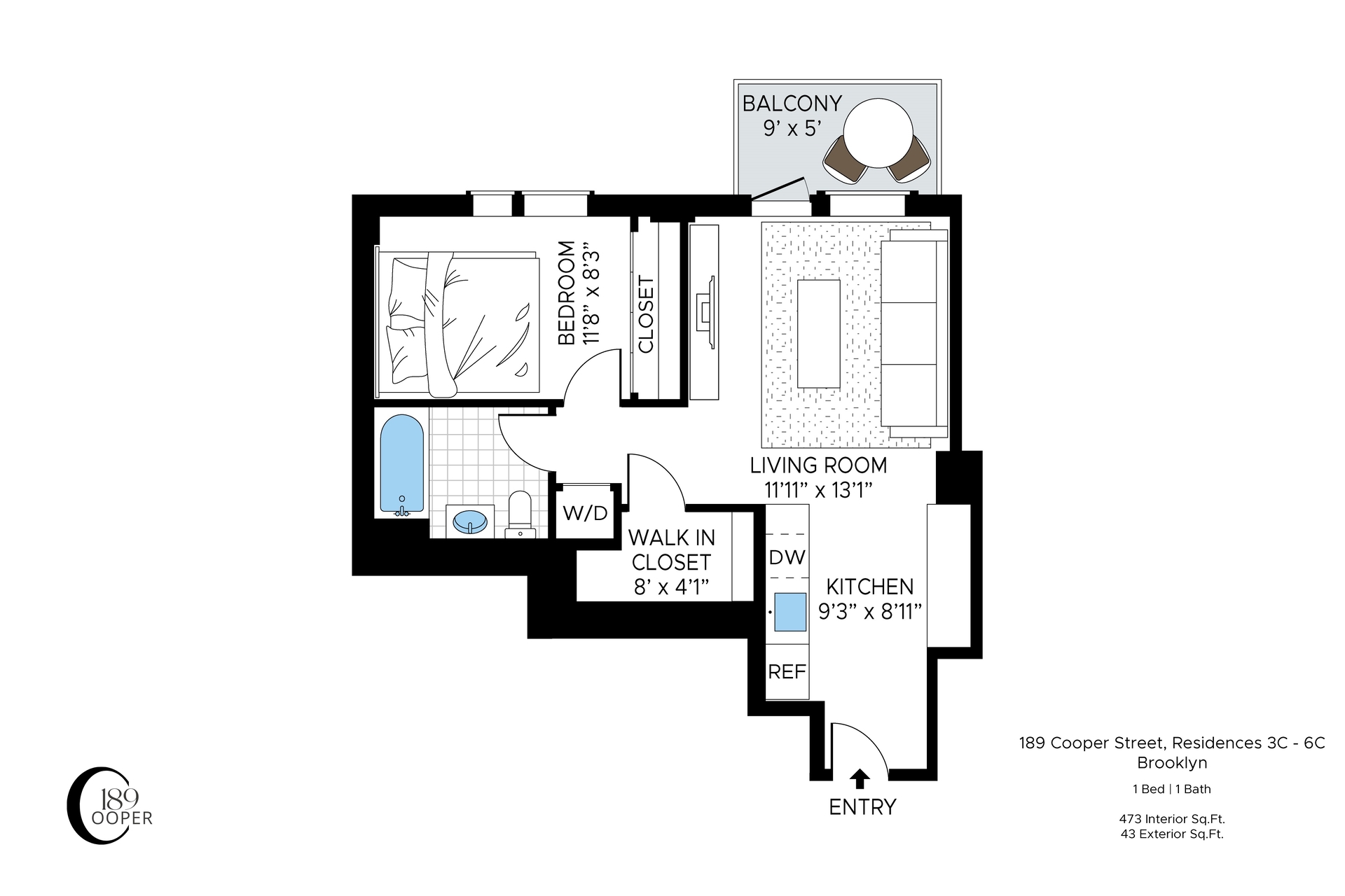 189 COOPER Street #4C, Bushwick, Brooklyn, NY 11207 - Property photo 2 of 7