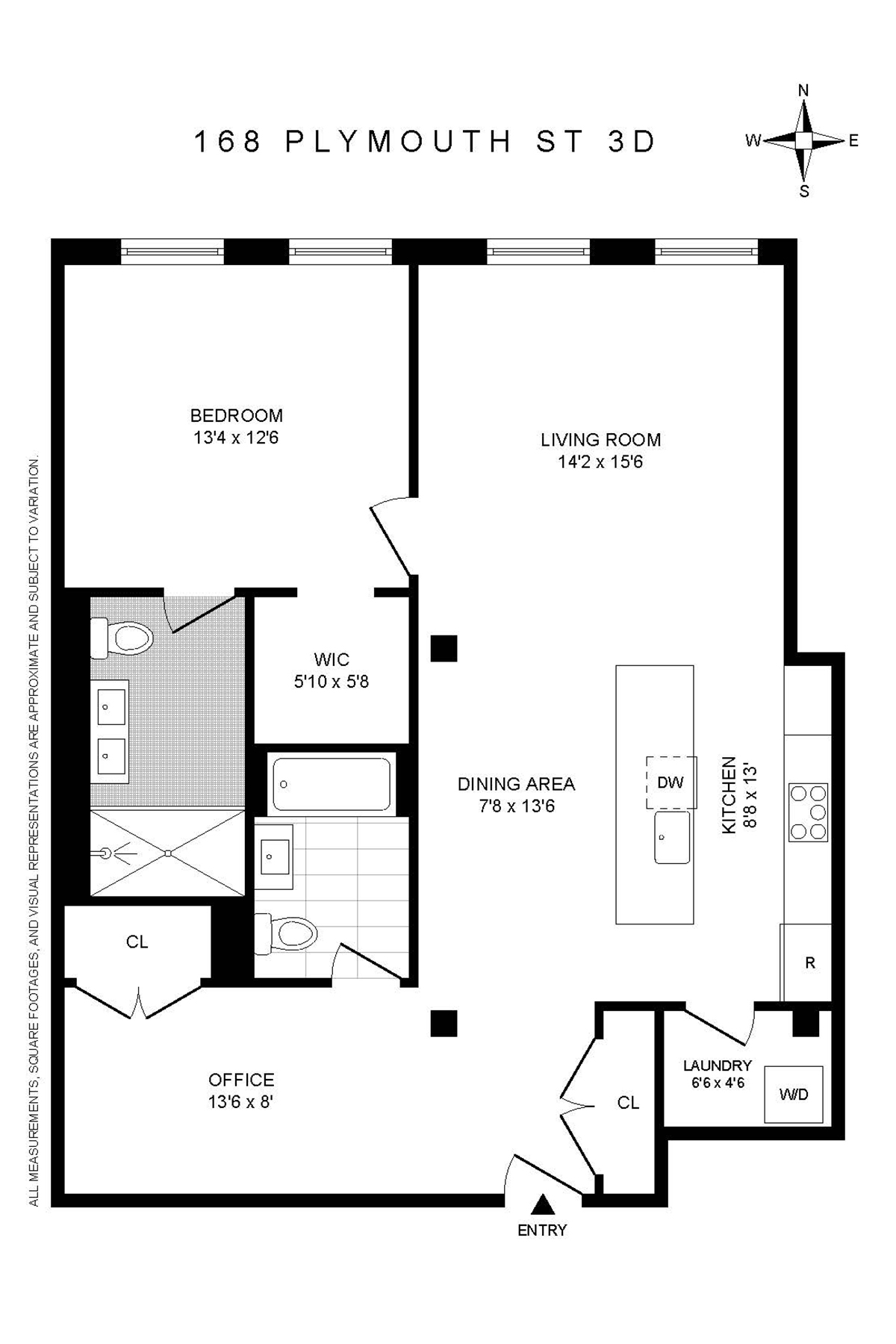 168 Plymouth Street #3D, DUMBO, Brooklyn, NY 11201 - Property photo 2 of 17