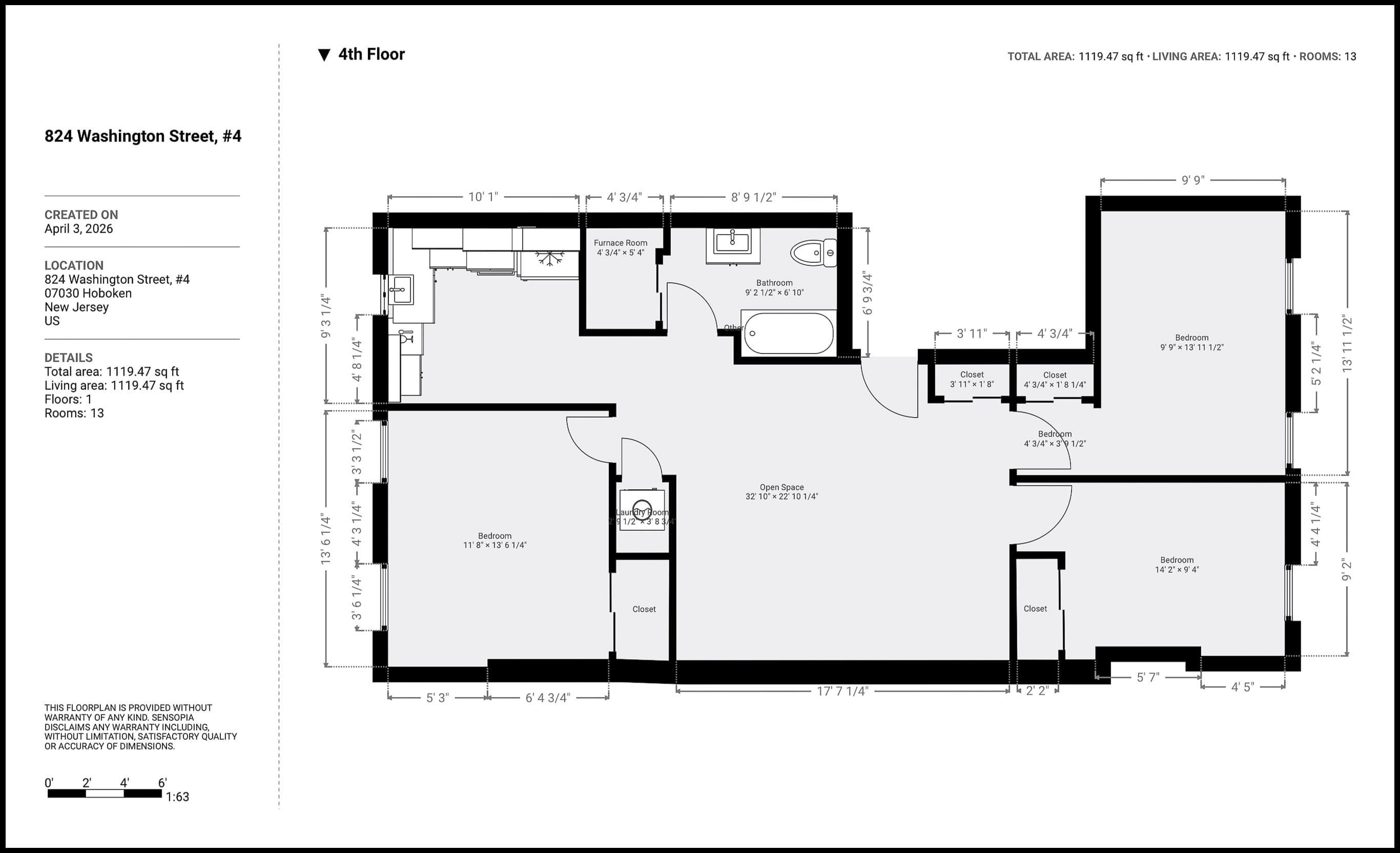 824 WASHINGTON Street, Hoboken City, Hoboken, NJ 07030 - Property photo 5 of 25