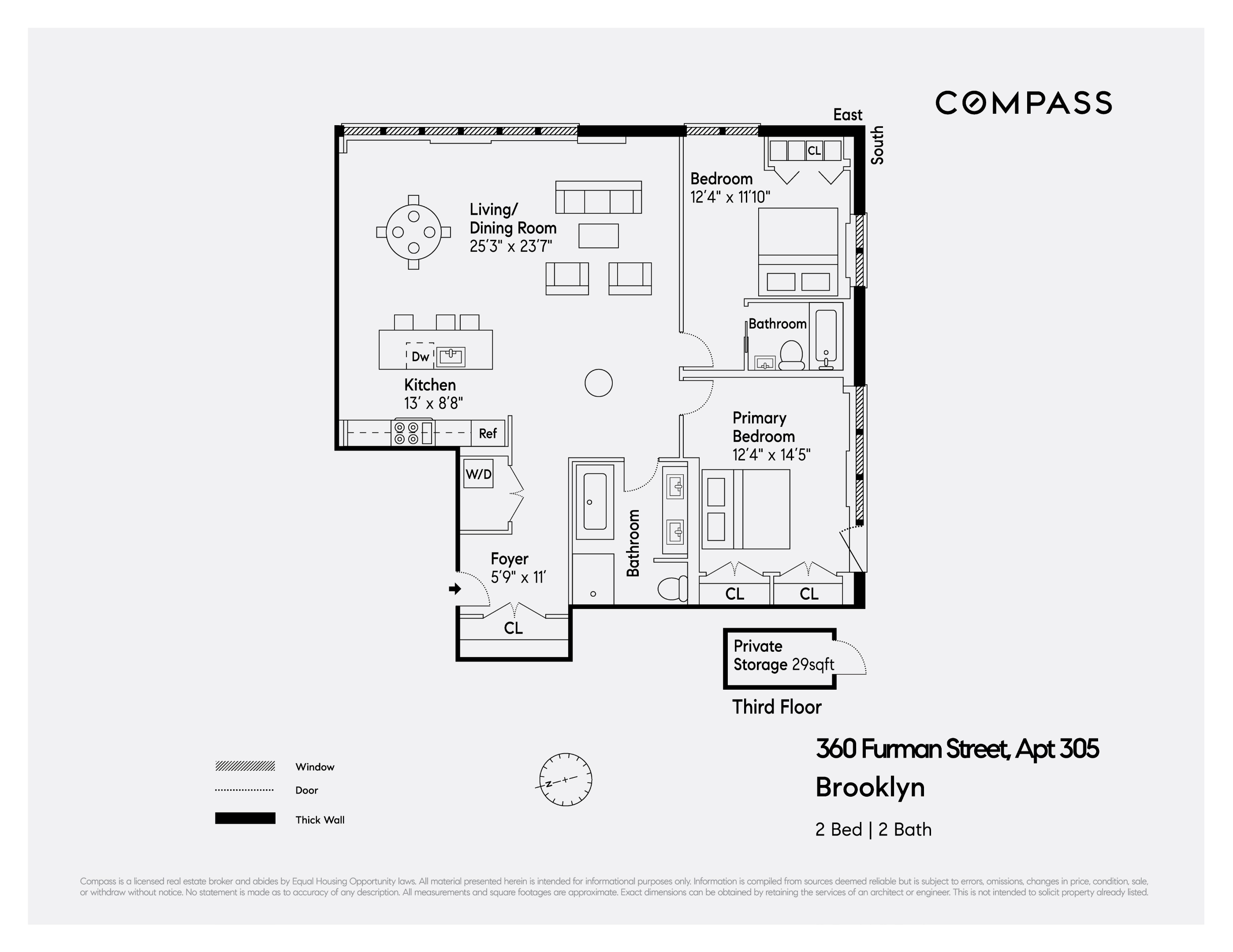 360 Furman Street #305, Brooklyn Heights, Brooklyn, NY 11201 - Property photo 2 of 45