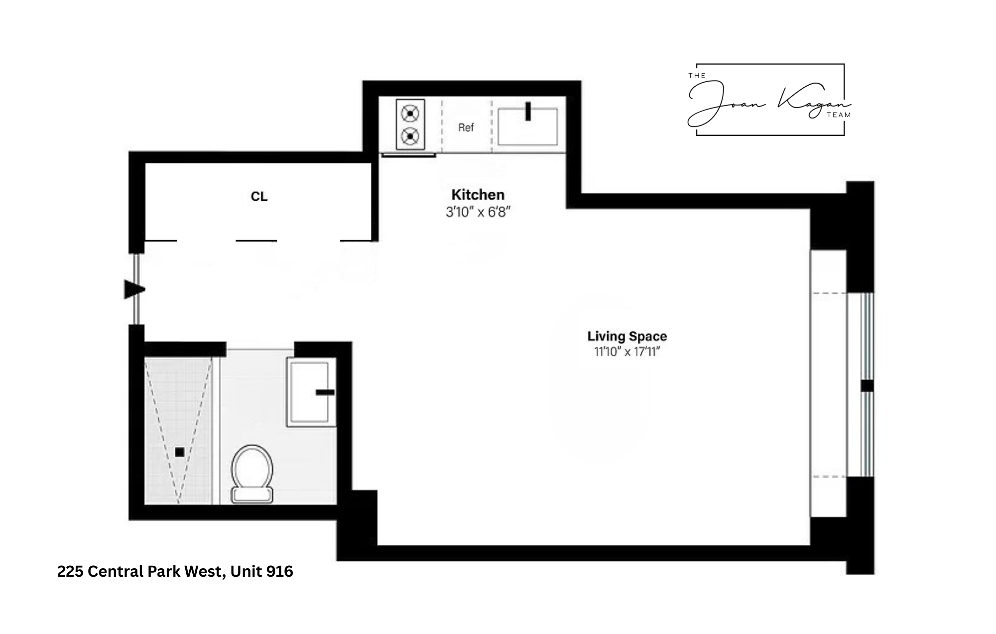 225 Central Park #916, Upper West Side, Manhattan, NY 10024 - Property photo 2 of 13