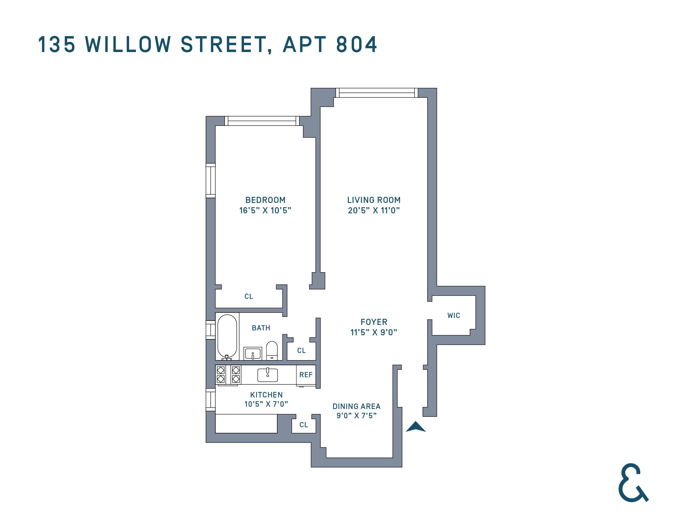 135 Willow Street #804, Brooklyn Heights, Brooklyn, NY 11201 - Property photo 2 of 13