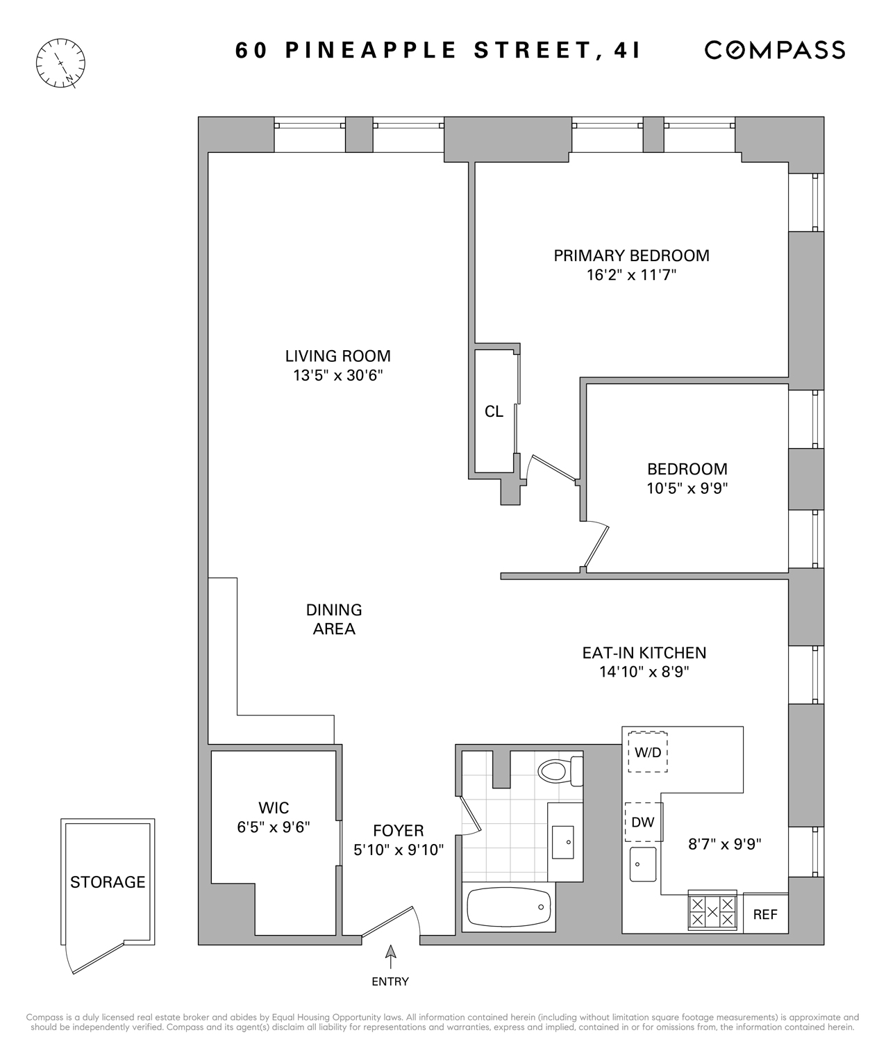 60 Pineapple Street #4I, Brooklyn Heights, Brooklyn, NY 11201 - Property photo 2 of 18