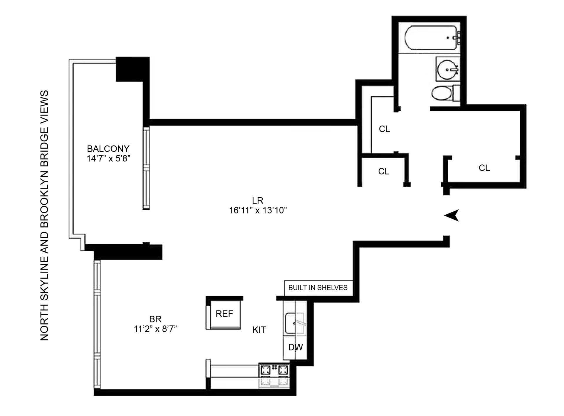 75 HENRY Street #14C, Brooklyn Heights, Brooklyn, NY 11201 - Property photo 2 of 17