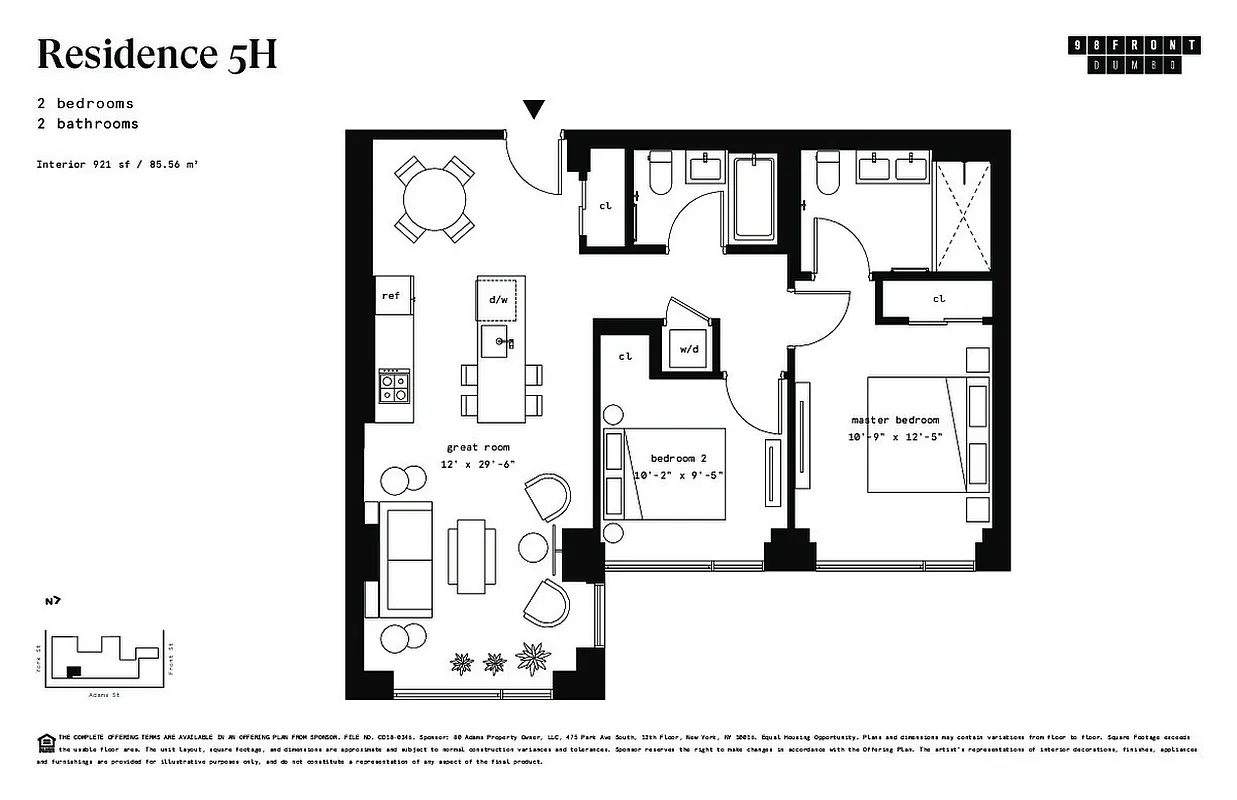 98 Front Street #5H, DUMBO, Brooklyn, NY 11201 - Property photo 2 of 16