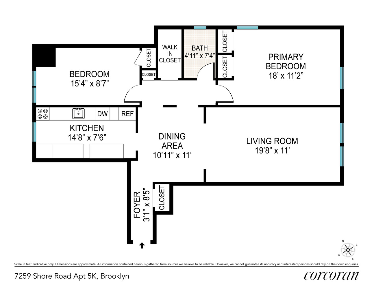 7259 Shore Road #5K, Bay Ridge, Brooklyn, NY 11209 - Property photo 2 of 25
