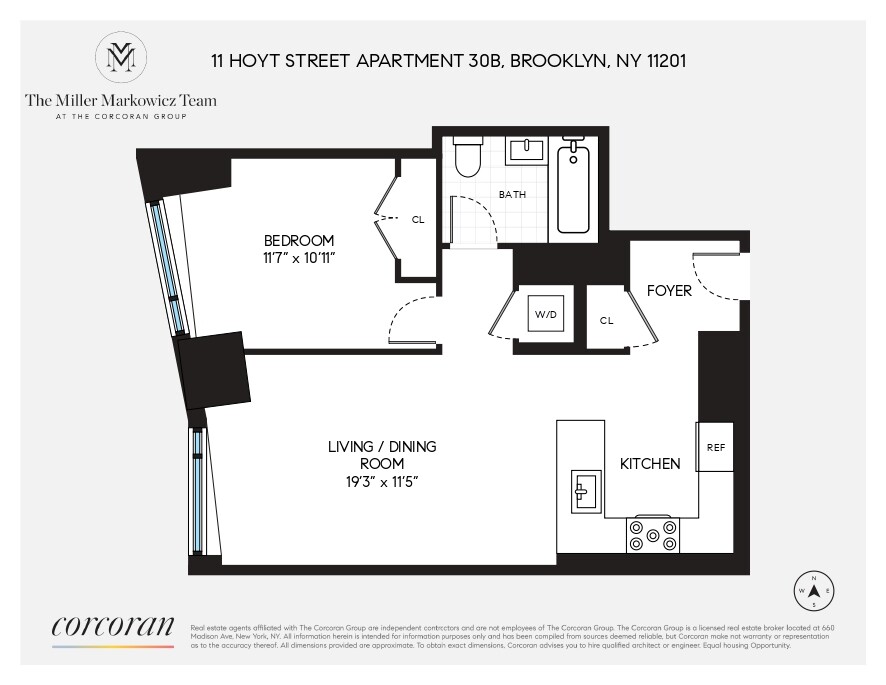 11 HOYT Street #30B, Downtown Brooklyn, Brooklyn, NY 11201 - Property photo 2 of 20