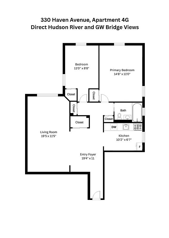 330-340 Haven Avenue #4G, Washington Heights, Manhattan, NY 10033 - Property photo 2 of 10