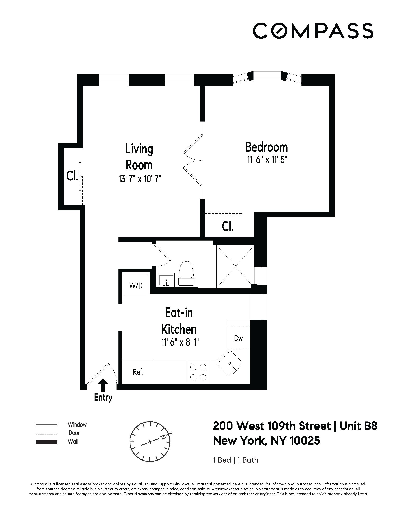 200 West 109th Street #B8, Upper West Side, Manhattan, NY 10025 - Property photo 2 of 7